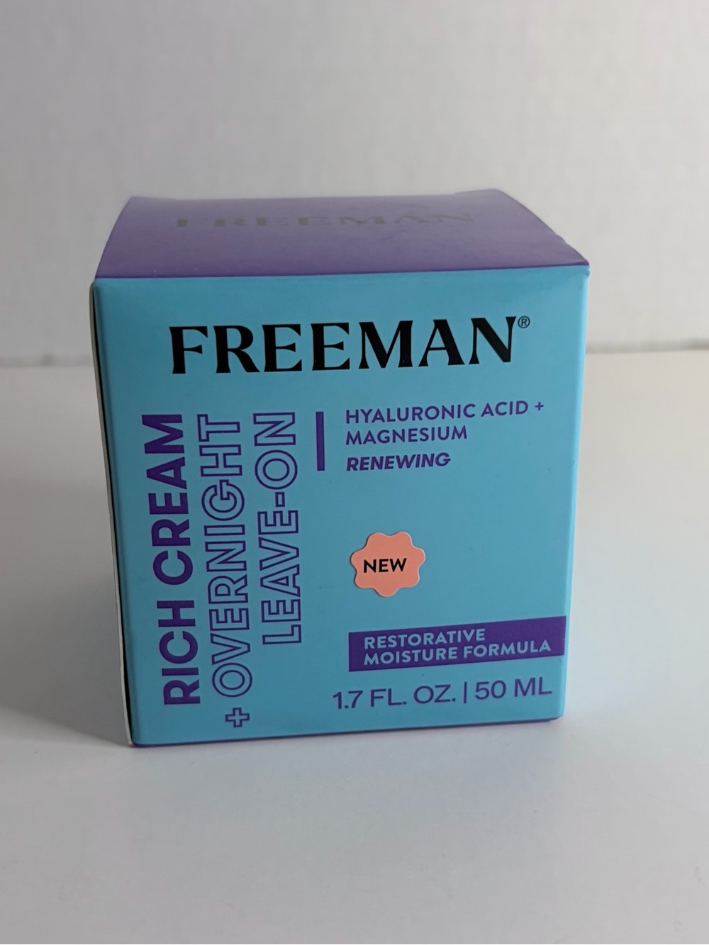 Freeman Overnight Leave On Restorative Moisture Rich Cream 1.7 oz